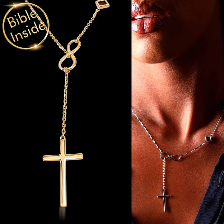 Bible Verses quote Necklace With The Nano Bible - My Nano Jewelry