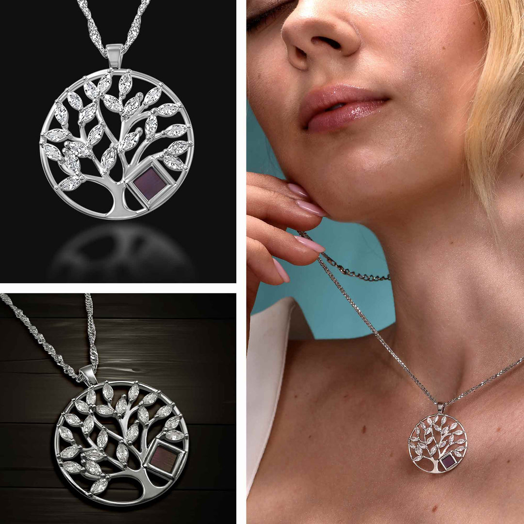 Silver Tree Of Life Necklace | The Complete New Testament Tree Of Life Necklace - My Nano Jewelry