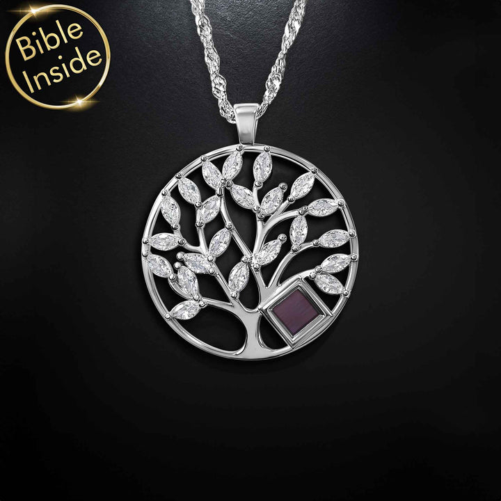 Tree Of Life Necklaces Sterling Silver | The Complete New Testament Tree Of Life Necklace - My Nano Jewelry