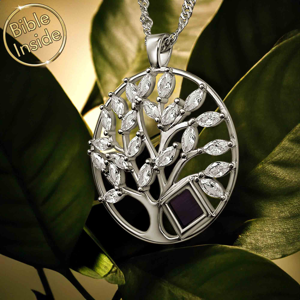 Tree Of Life Silver | The Complete New Testament Tree Of Life Necklace - My Nano Jewelry
