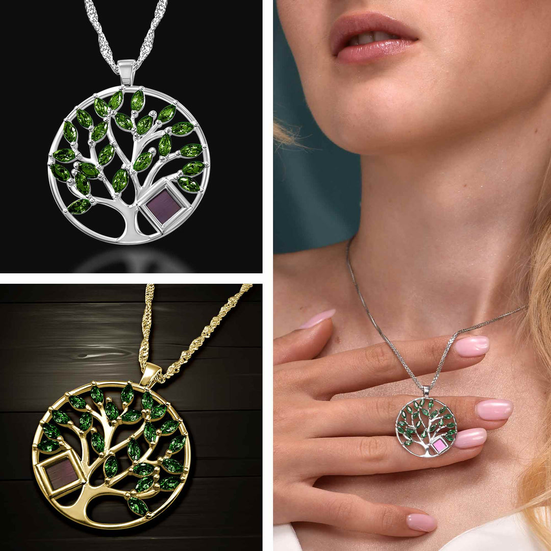 Tree of Life Pendant With The Nano Bible - My Nano Jewelry