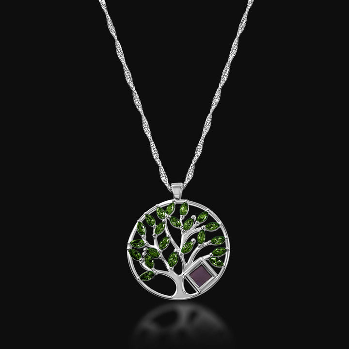 Biblical Scripture Necklace | Tree Of Life Ith The Nano Bible - My Nano Jewelry
