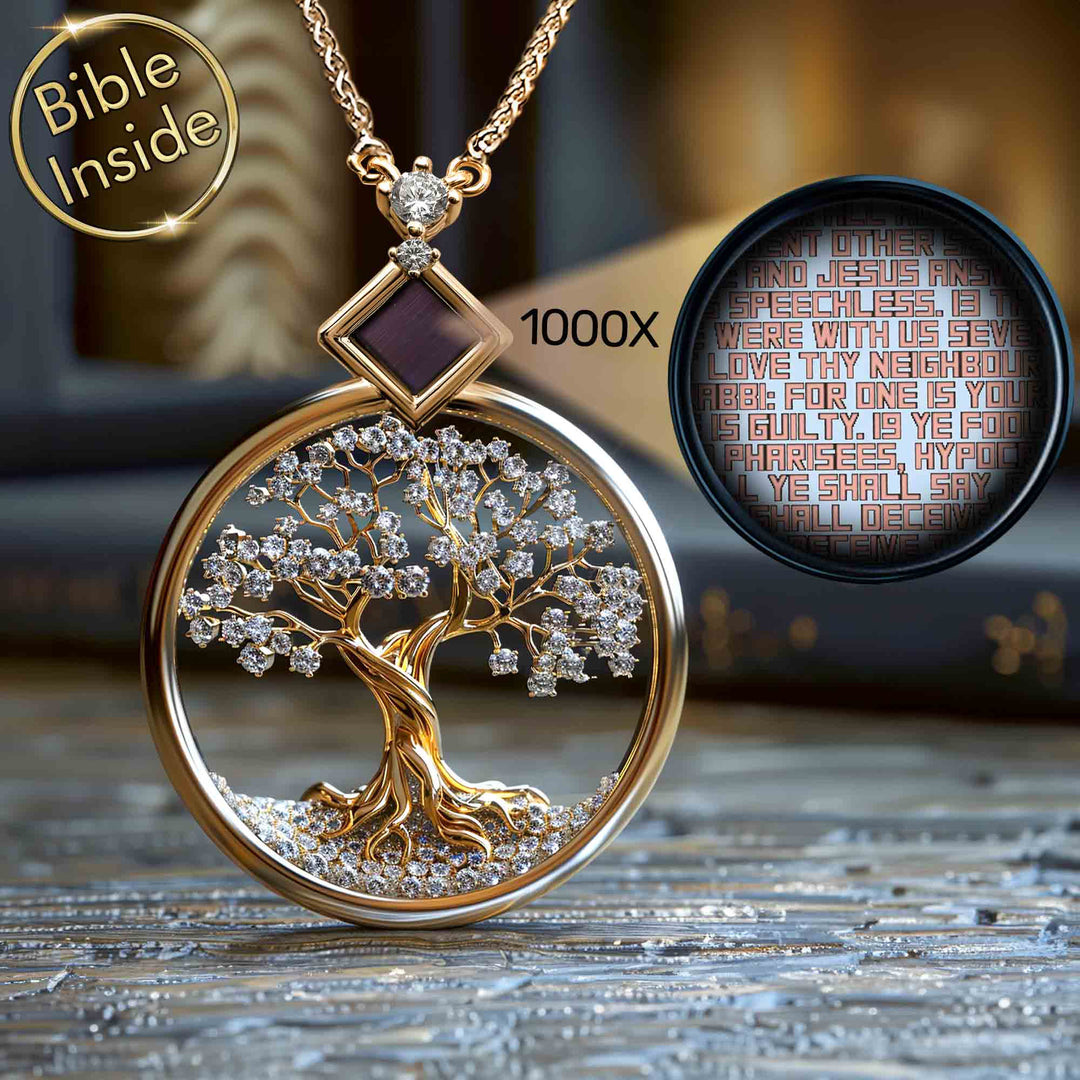 Christian Women'S Jewelry - The Entire New Testament Engraved - My Nano Jewelry