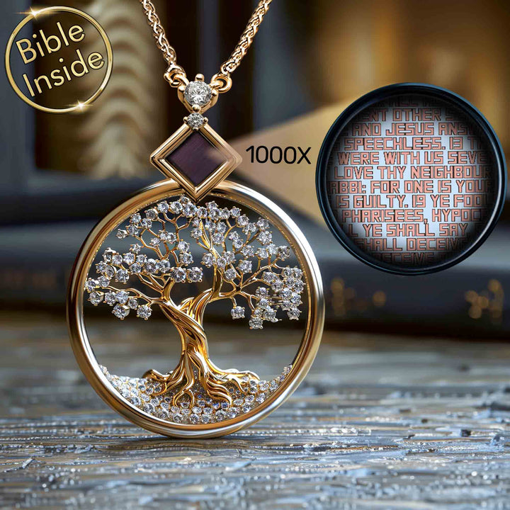 Christian Women'S Jewelry - The Entire New Testament Engraved - My Nano Jewelry