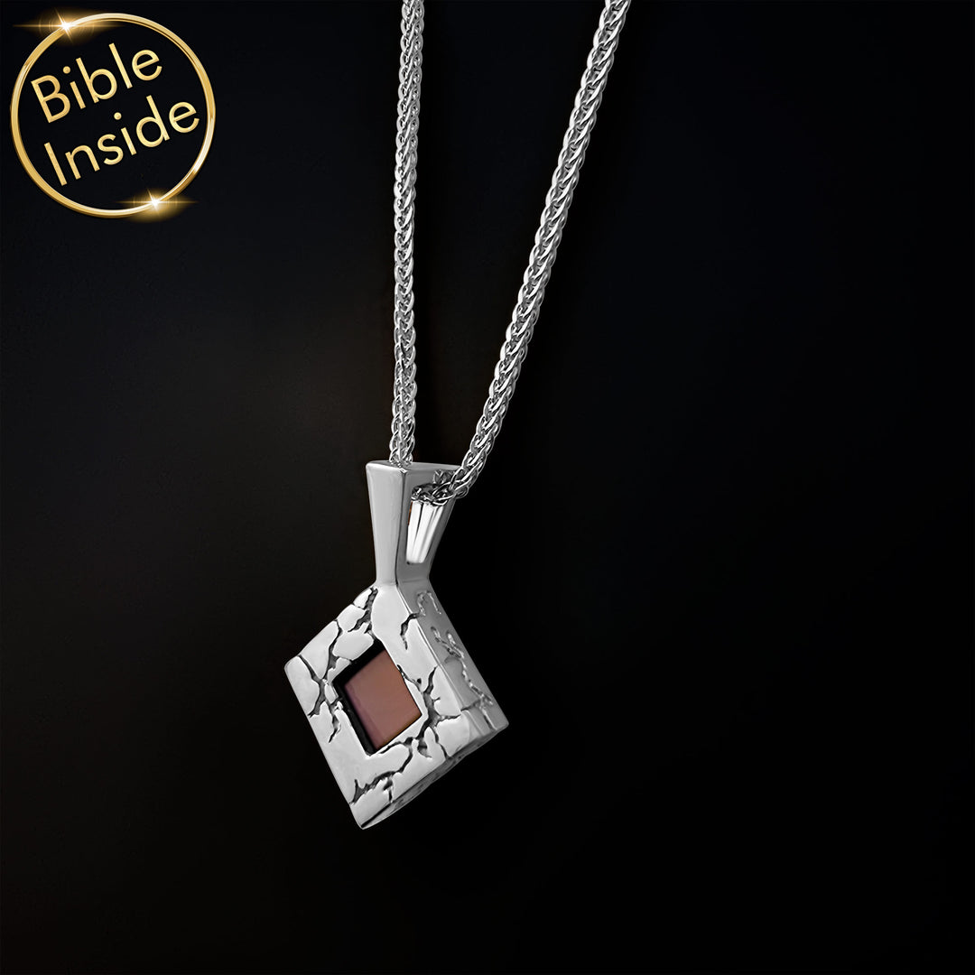 Necklace With Bible Verses - With The Complete New Testament - My Nano Jewelry