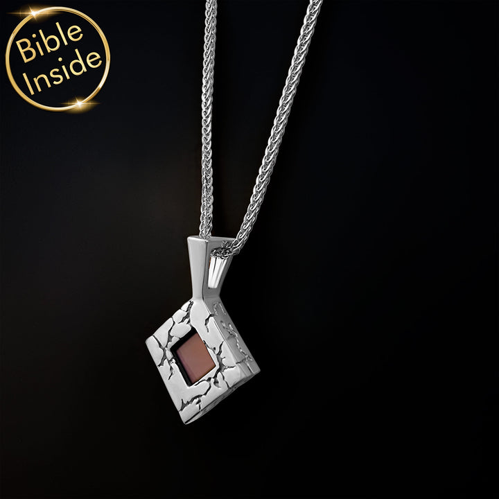 Necklace With Bible Verses - With The Complete New Testament - My Nano Jewelry