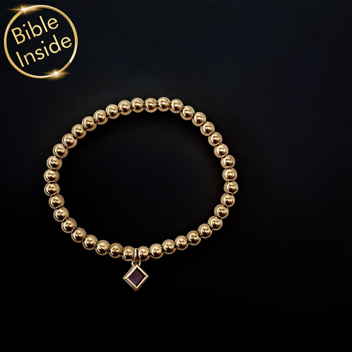 Bible Charm Bracelet - With The Complete New Testament - My Nano Jewelry