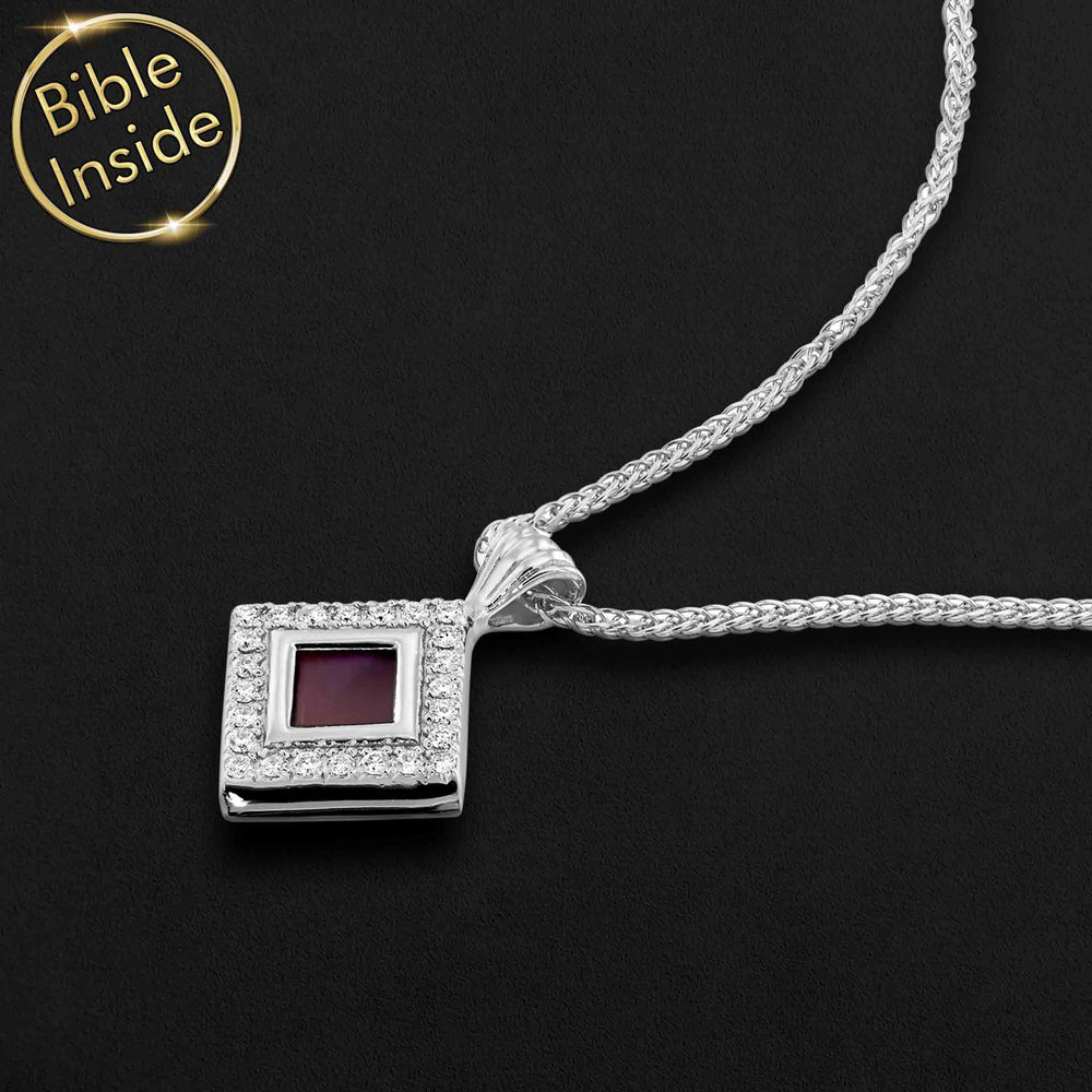 Smallest Micro Bible Necklace - Nano Jewelry