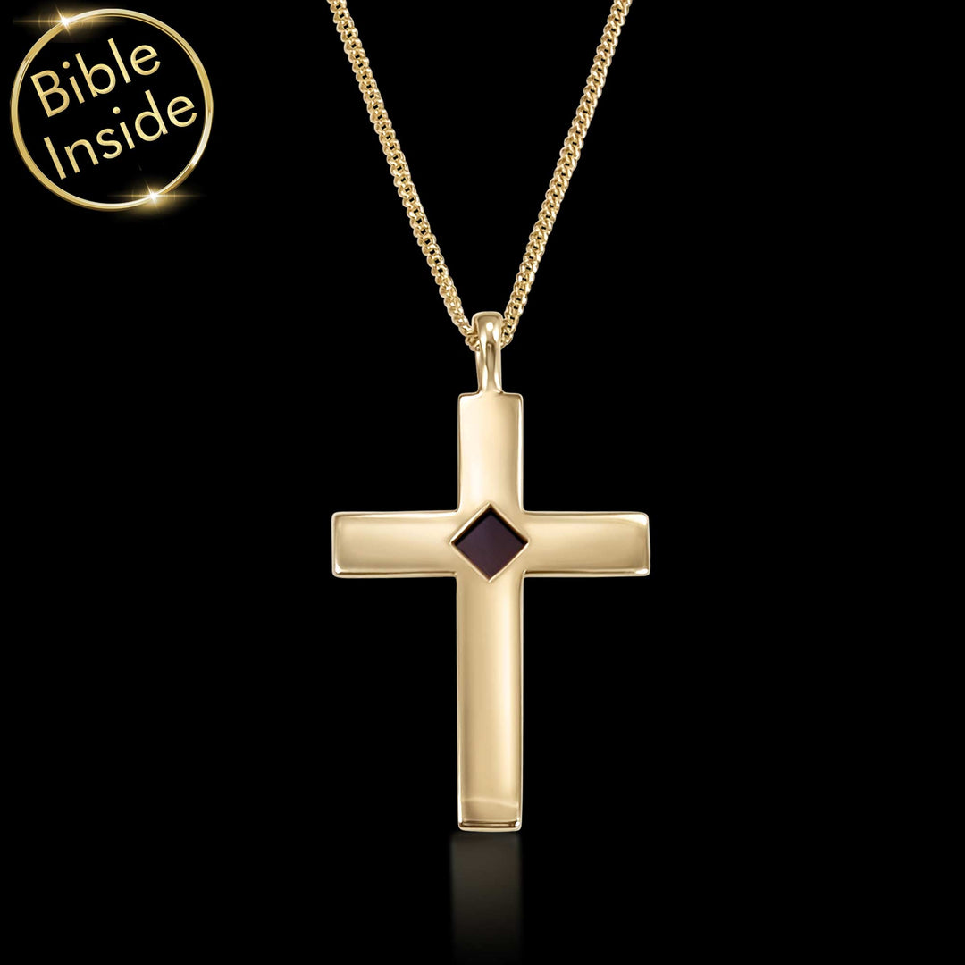 Gold cross Bible necklace – My Nano Jewelry collection
