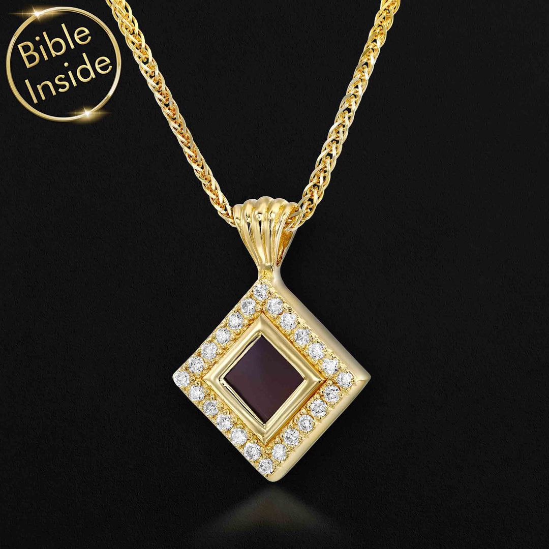 Elizabeth pendant in white gold – luxury jewelry for women believers