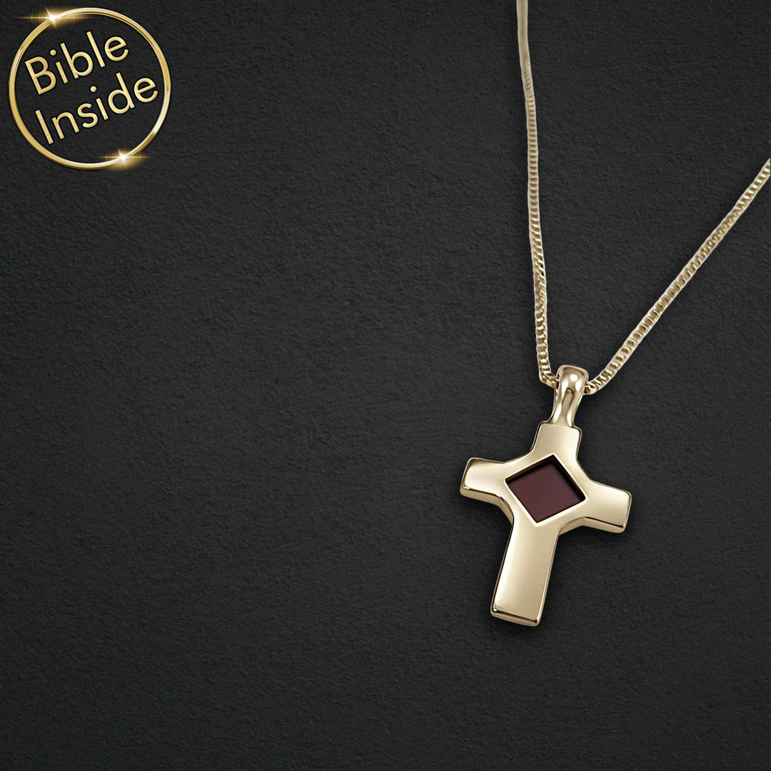 Bible Verses On Necklaces Cross Necklace - My Nano Jewelry