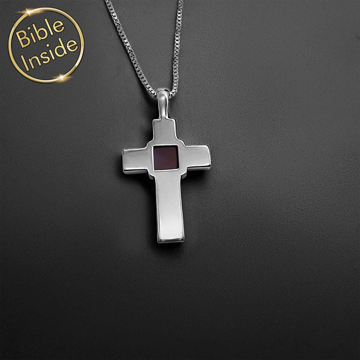 Cross Jewelry For Men With The Nano Bible - My Nano Jewelry