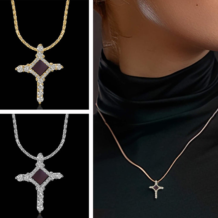 Christianity Necklace: Cross With Nano Bible - My Nano Jewelry