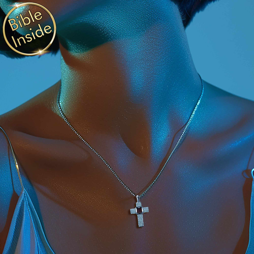 Nano Jewelry Israel Cross Necklace - My Nano Jewelry