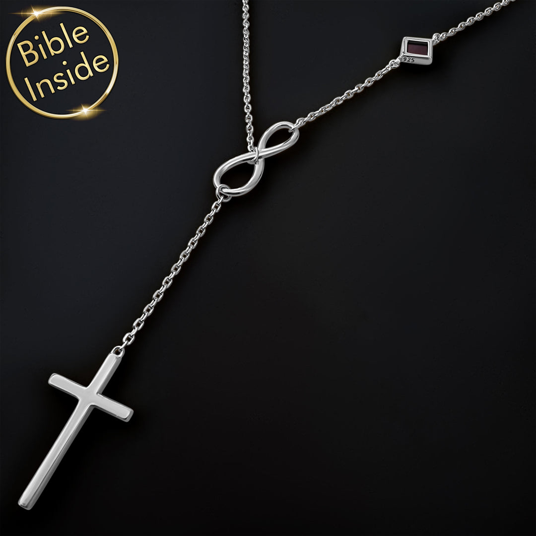 Good Christmas Gift: Infinity Cross Y Necklace - My Nano Jewelry