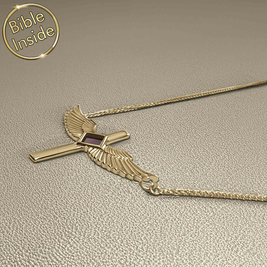 Christian Jewelry For Women - Wings of Faith Necklace