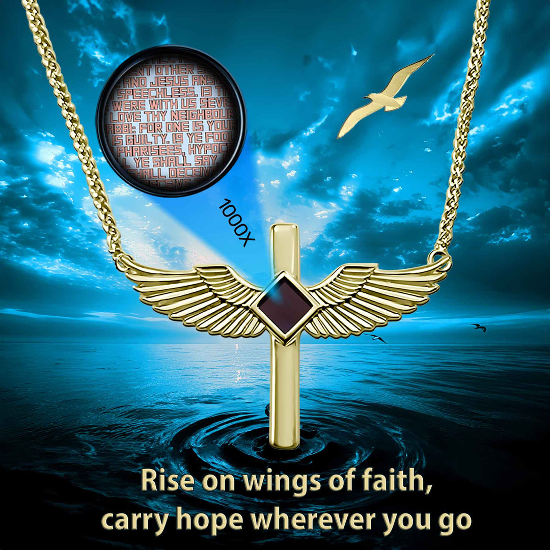 Christian Necklace Pendants With The Entire New Testament - My Nano Jewelry