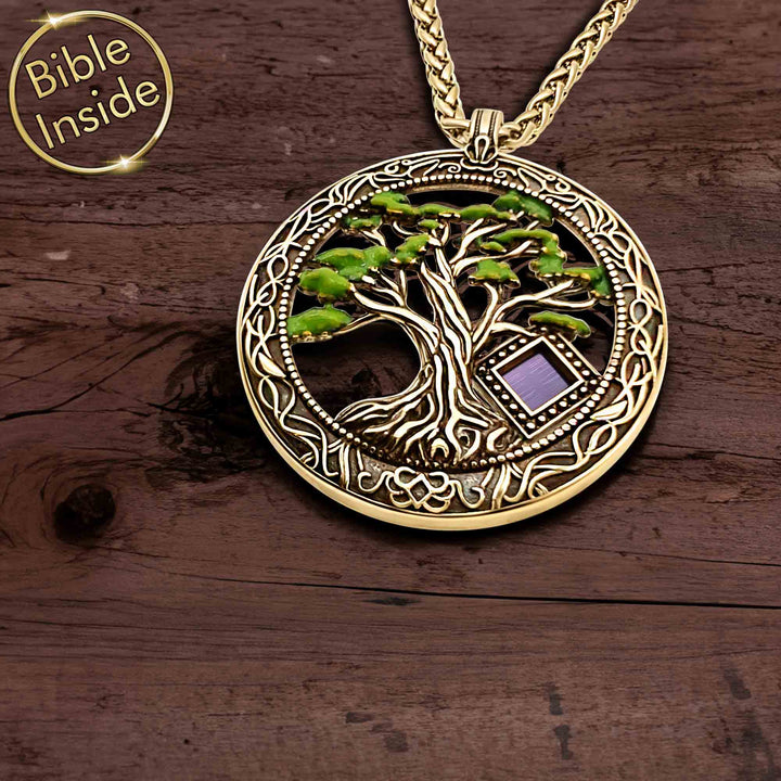 The Tree Of Life Jewelry With Nano Bible - My Nano Jewelry