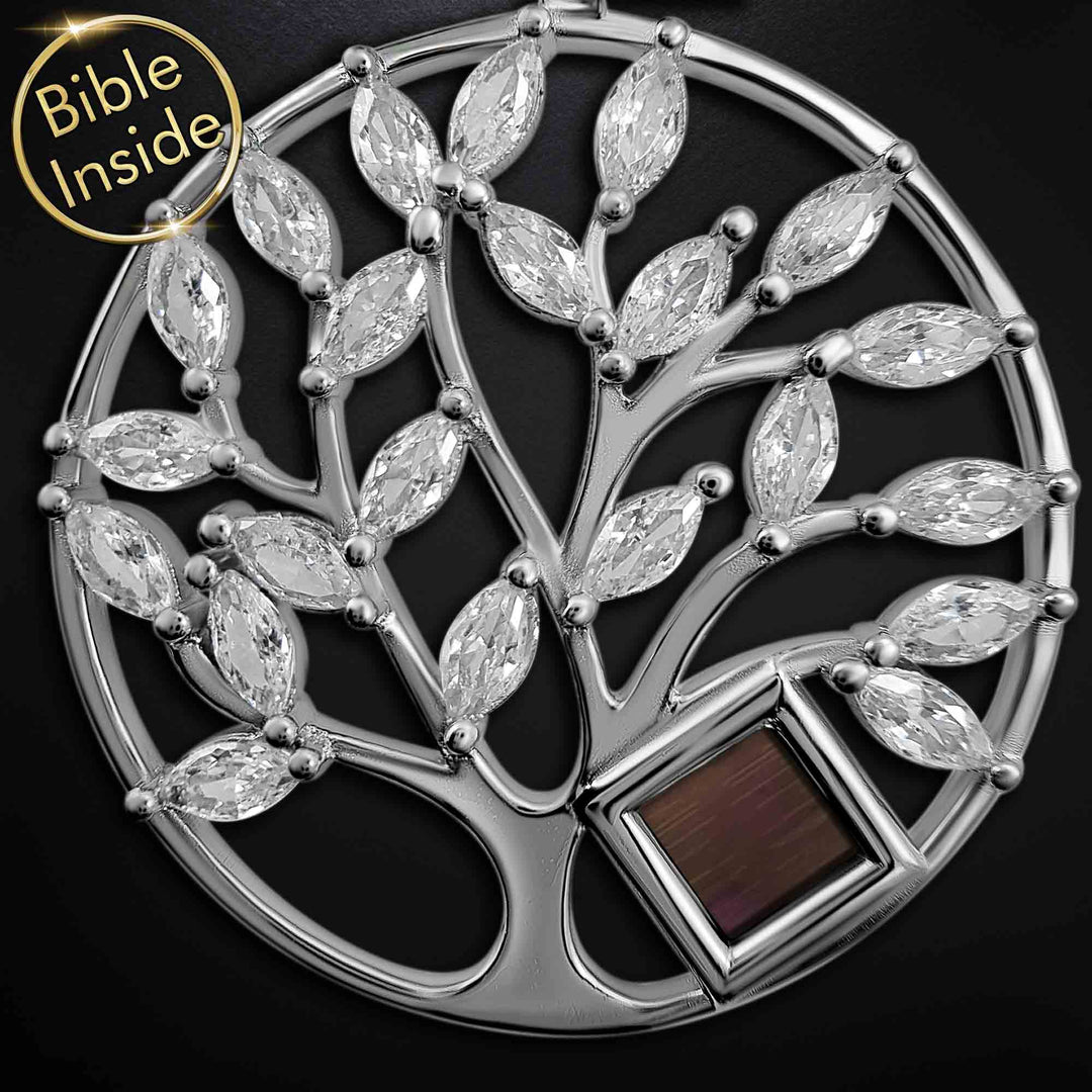 Necklace With Biblical Verses With The Nano Bible - My Nano Jewelry