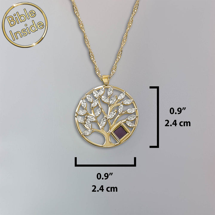 Biblical Pendant With The Nano Bible - My Nano Jewelry