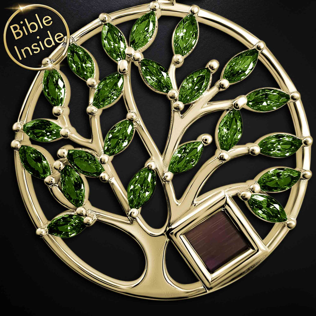 Pendant Tree With The Nano Bible - My Nano Jewelry