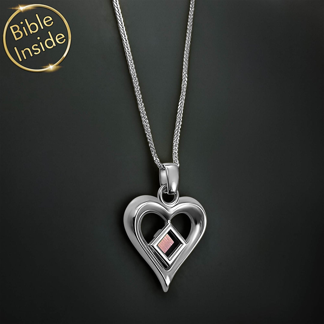 Valentine'S Day Jewelry Gifts With Micro Bible - My Nano Jewelry