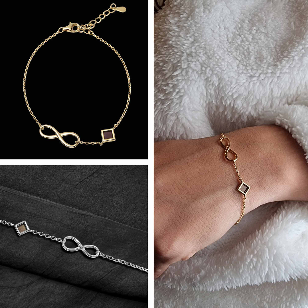 Bible Gift For Women - Infinity Bracelet With Nano Bible - My Nano Jewelry