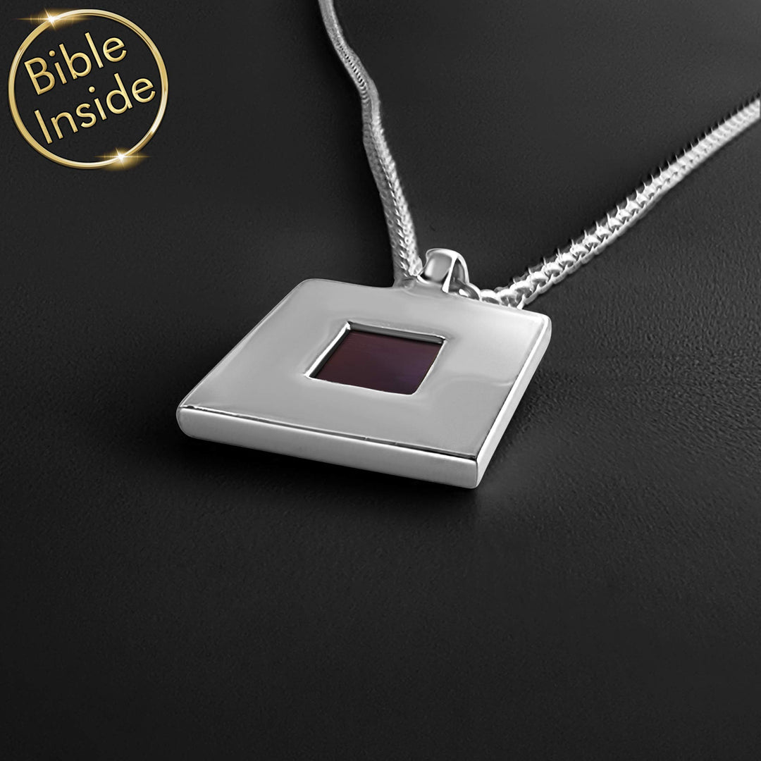 Men'S Christian Jewellery Pendants With The Nano Bible - My Nano Jewelry