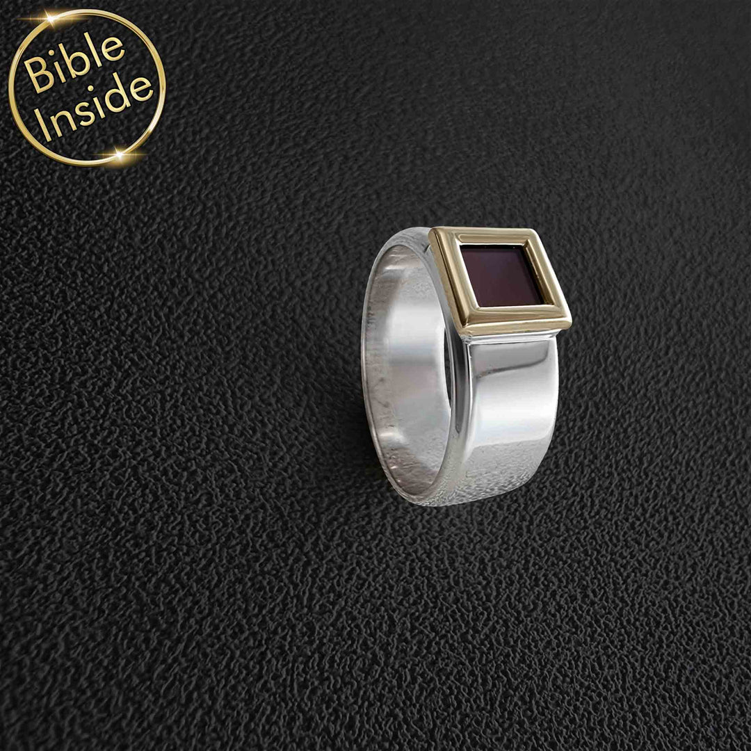 Christian ring with Nano Bible - Nano Jewelry