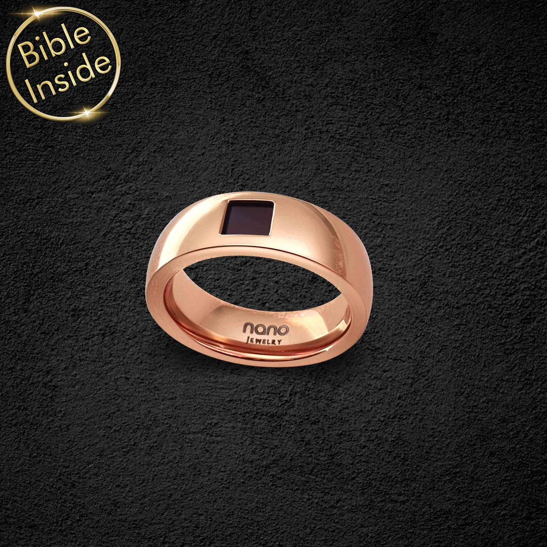 Religious Rings For Ladies - The Entire Bible In One Jewelry - My Nano Bible Jewelry