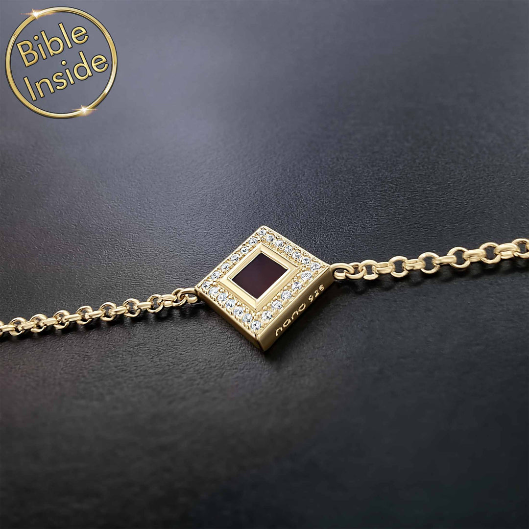 Mini Bible Diamonds Bracelet - Nano Jewelry