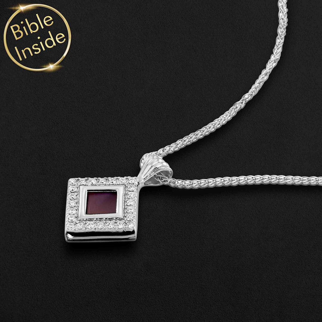 Necklace Scripture With Bible Verses With The Nano Bible - My Nano Jewelry