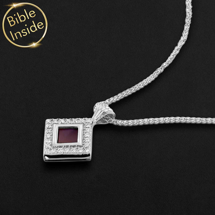 Necklace Scripture With Bible Verses With The Nano Bible - My Nano Jewelry