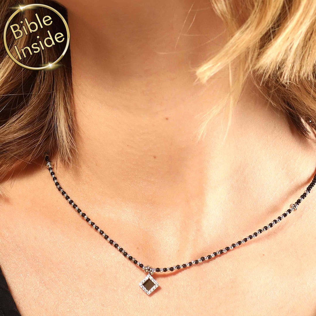 Christian Jewelry Women's' Necklace With The Whole Bible By My Nano Jewelry
