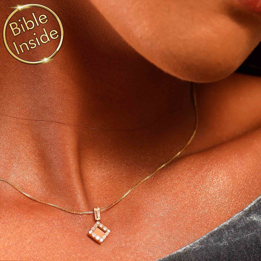 Miniature Holy Bible - The Entire Bible In One Jewelry - Nano Jewelry