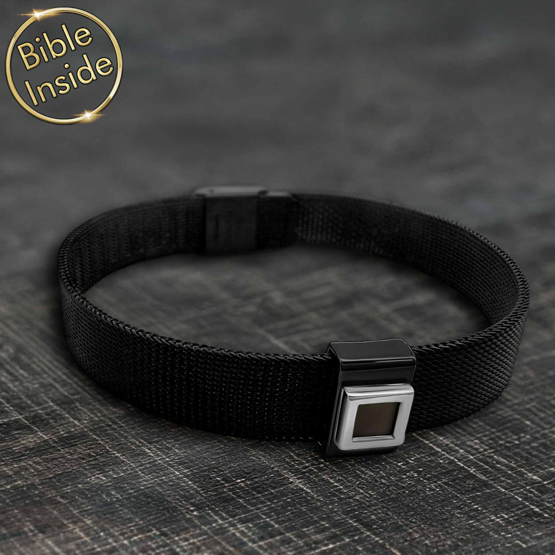 Bible Verse Wristband With The Complete New Testament - My Nano Jewelry