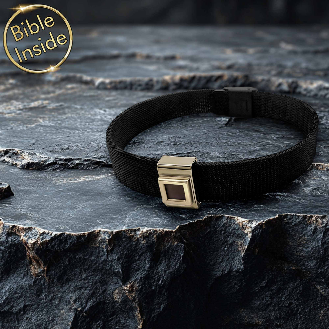 Men'S Bible Verse Bracelets With The Complete New Testament - My Nano Jewelry