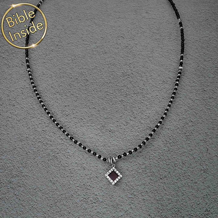 Christian Silver Necklace - The Entire Bible In One Jewelry - My Nano Jewelry