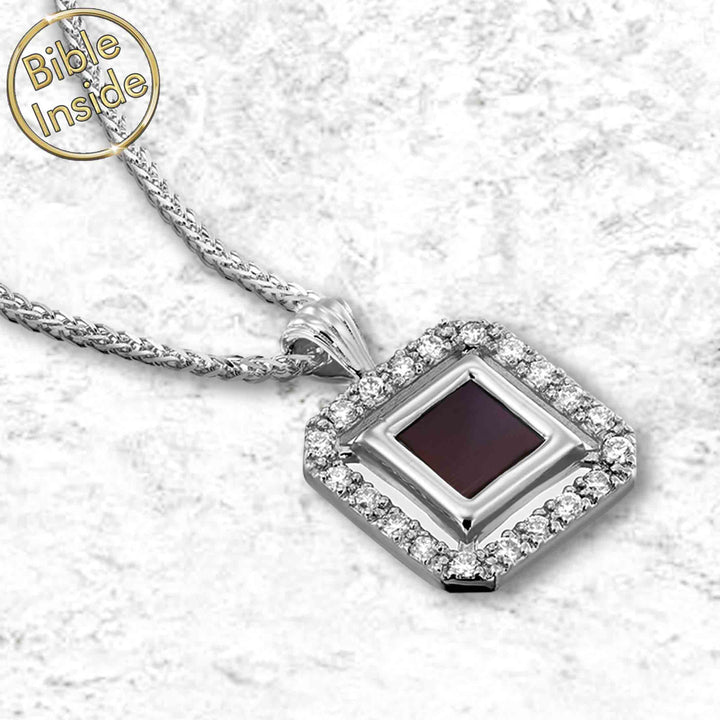 Christian Pendant With Nano Bible - My Nano Jewelry