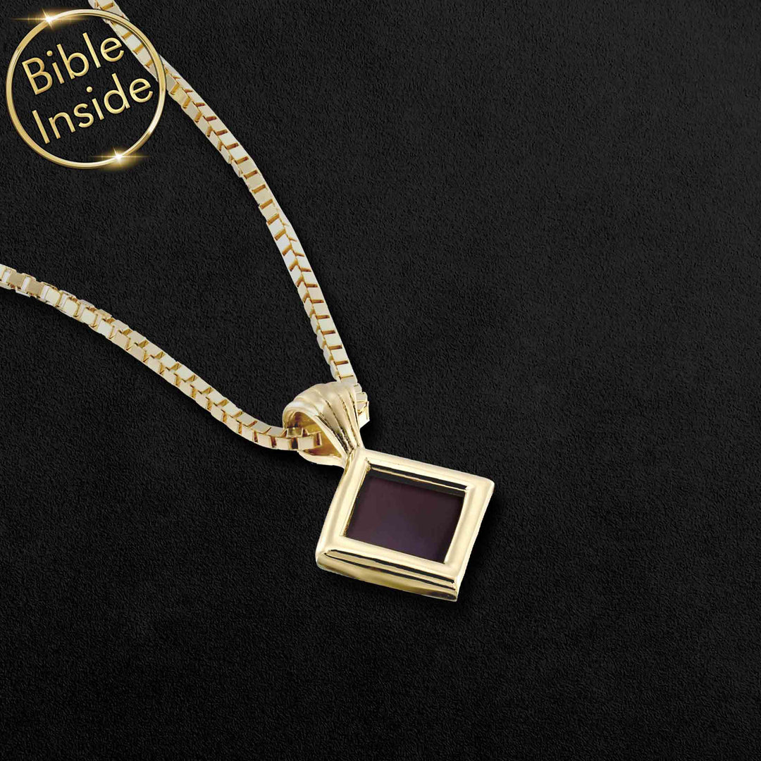 Christian Christmas Gift 14K Gold Pendant - My Nano Jewelry