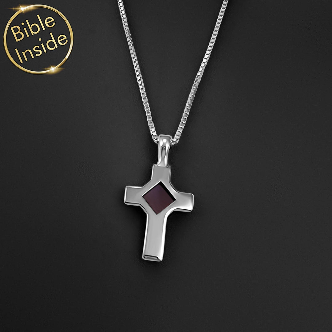 Biblical gift necklace with cross design for everyday Christian wear
