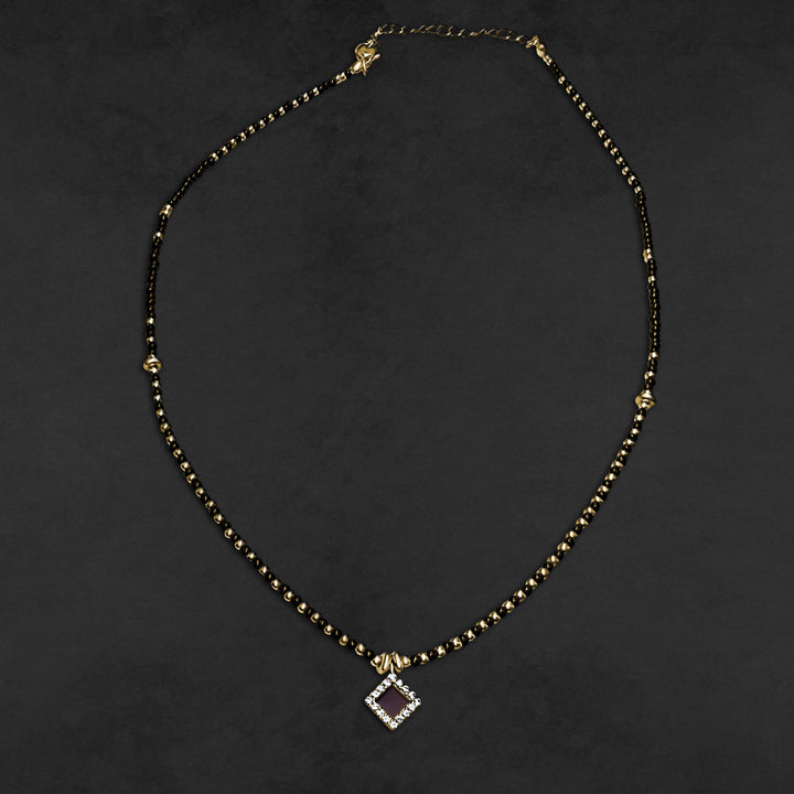 Devotional Bible gift necklace combining onyx and holy scripture
