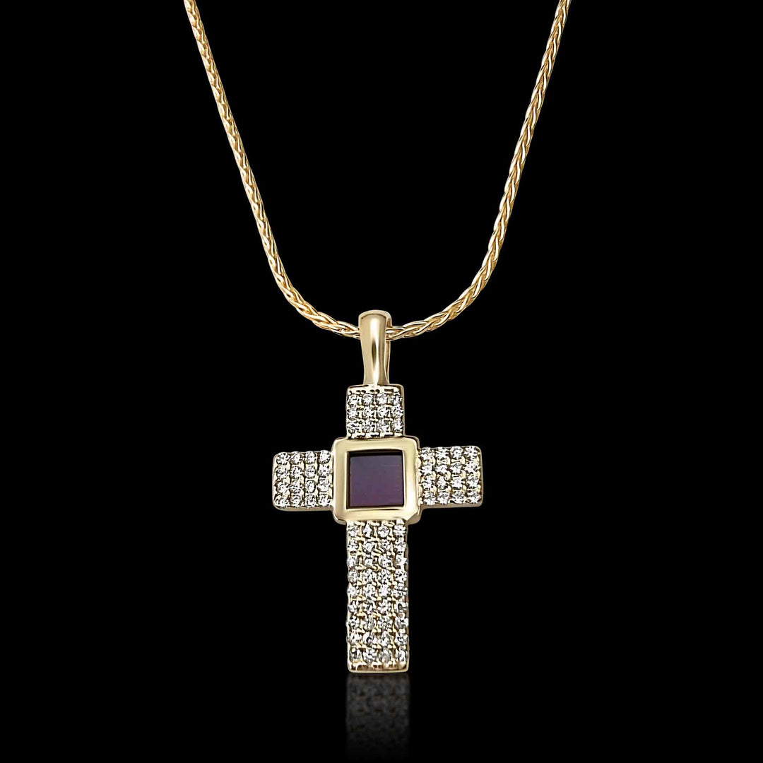 Microscopic Bible Jewelry Cross Necklace - My Nano Jewelry