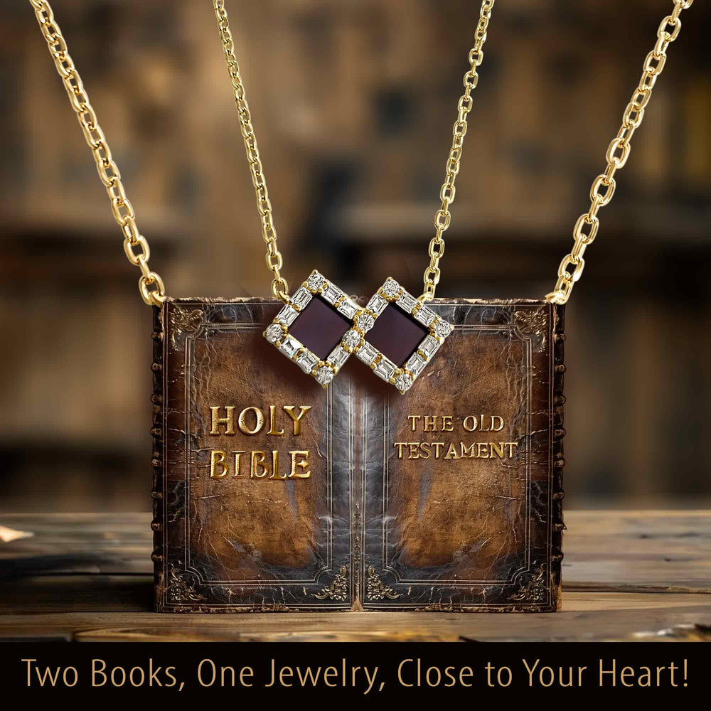 Bible verse on jewelry featuring nano Testament chip – My Nano Jewelry