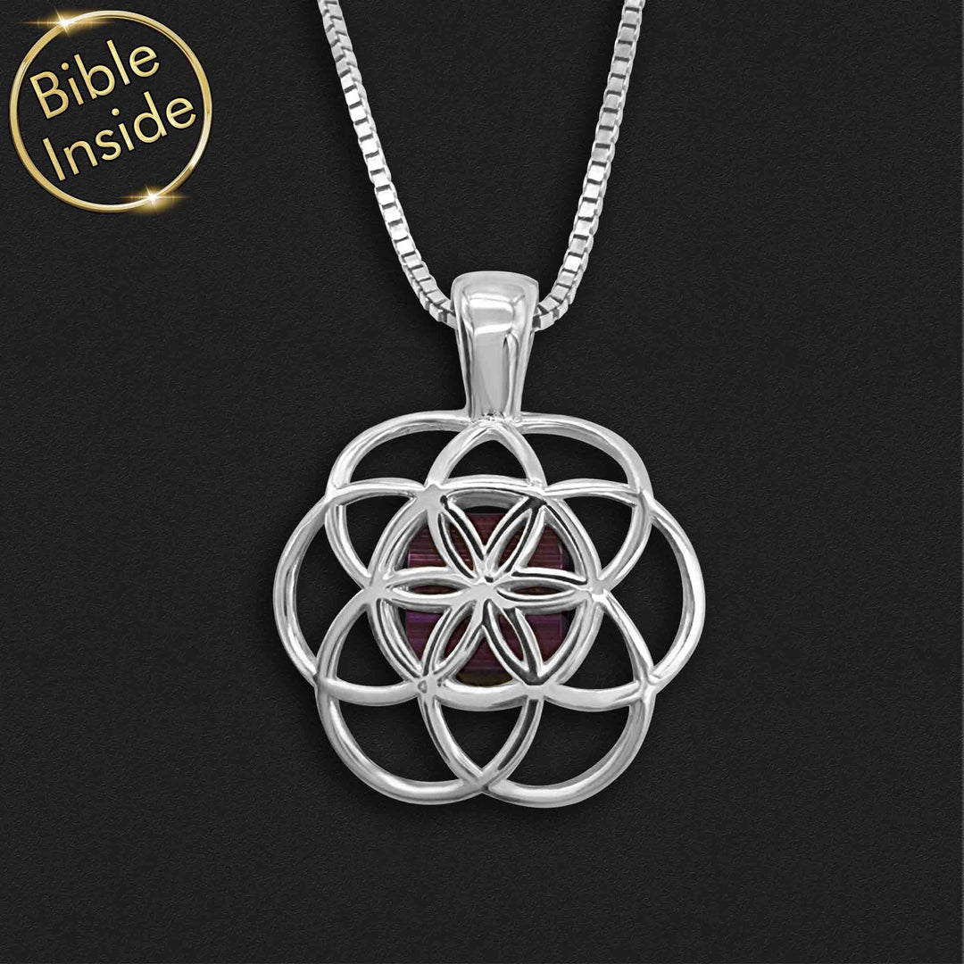 Women's Christian Christmas gift with harmony symbol and Scripture