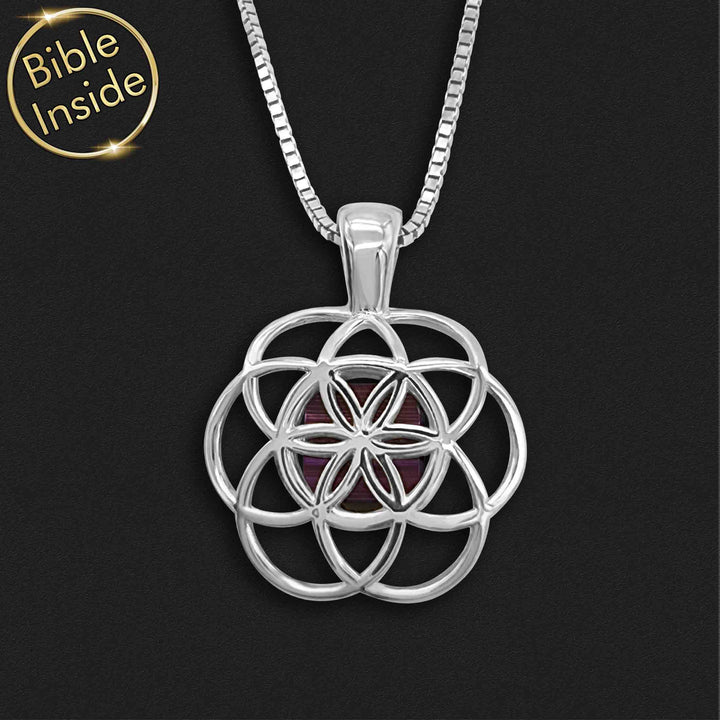Women's Christian Christmas gift with harmony symbol and Scripture