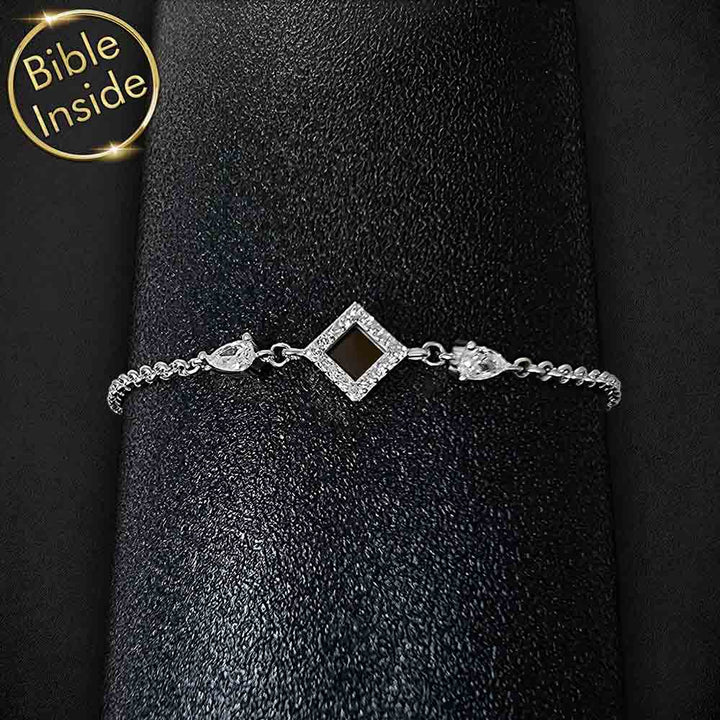 Christian gifts for women – nano Bible bracelet in sterling silver