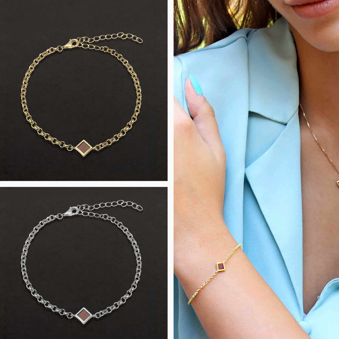Christian jewelry for women bracelet with nano Bible chip technology
