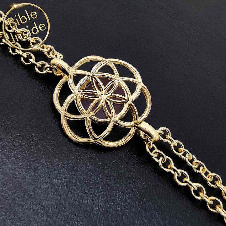Modern Christian jewelry bracelet combining faith with contemporary style