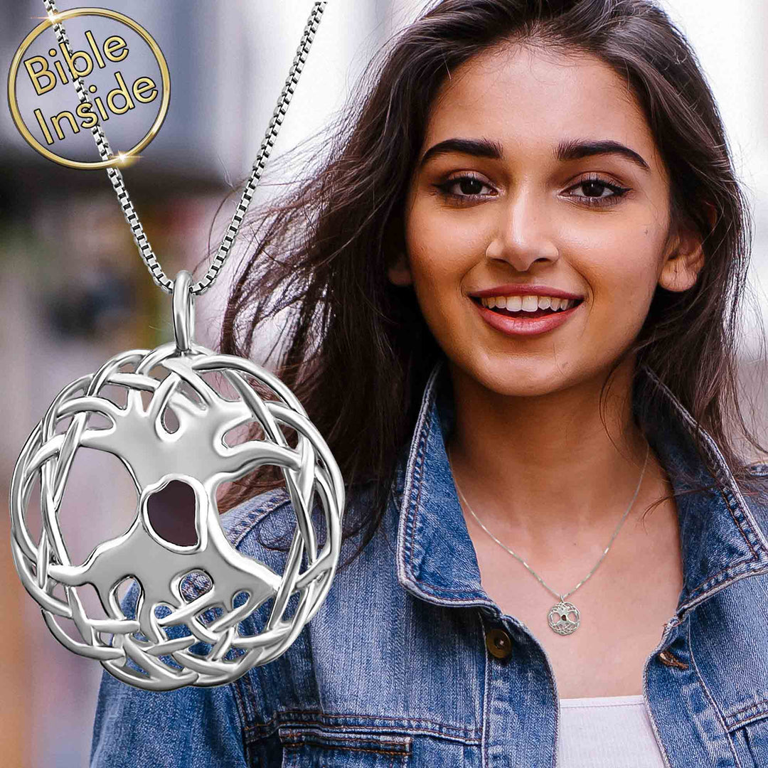 Pendant Christian With The Nano Bible - My Nano Jewelry